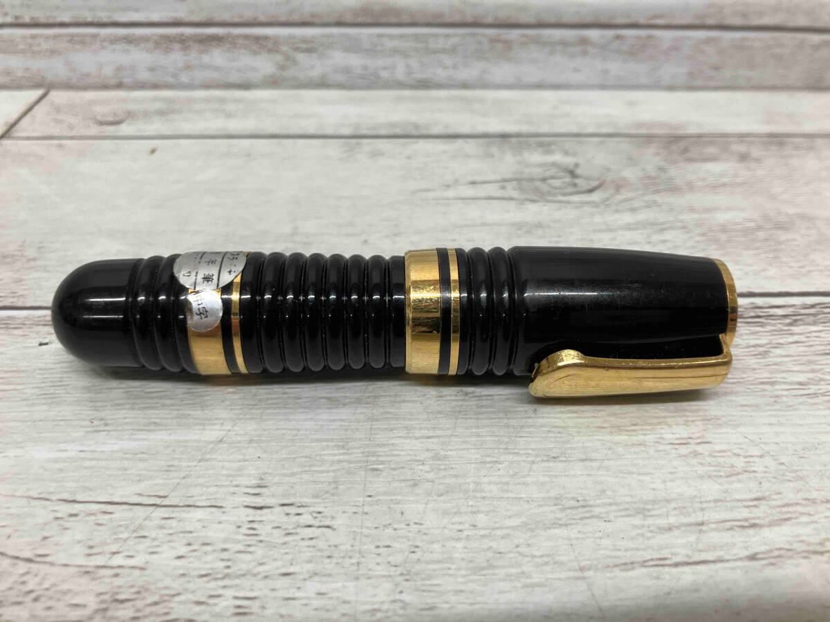 PLATINUM プラチナ 万年筆 グラマー 中字 ブラック ゴールド 付属品は画像のものが全てです拍卖