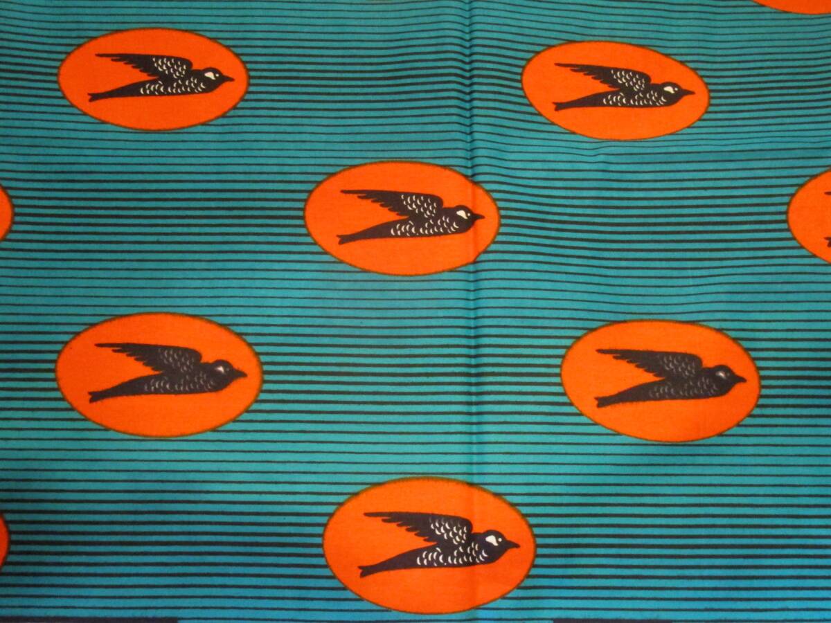 ②①X訳あり*滲み*1ヤード*アフリカンプリント*パーニュ*キテンゲ*アフリカンバティック拍卖