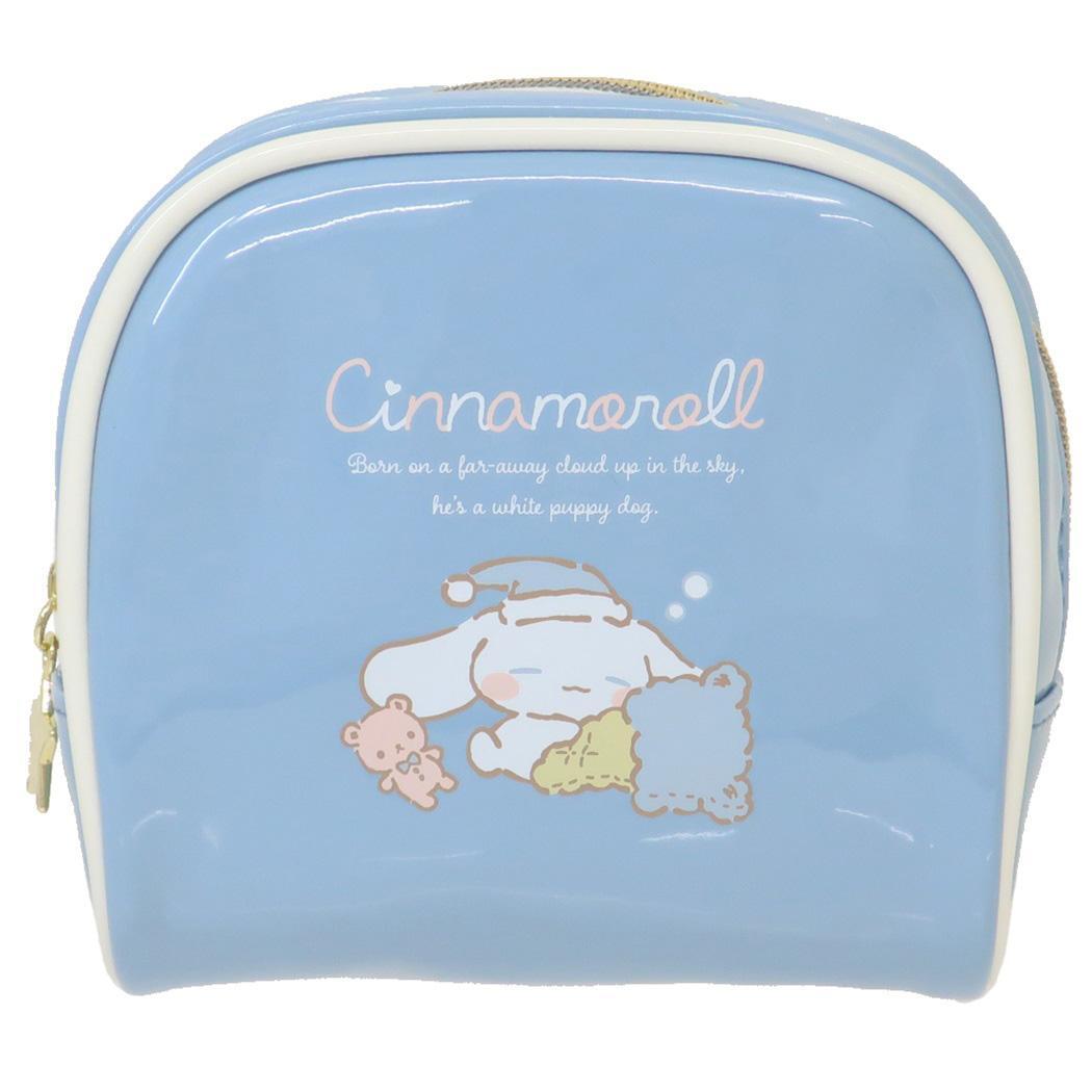 シナモロール コスメポーチ ボックスポーチ BL サンリオ マリモクラフト 化粧ポーチ 小物入れ キャラクター グッズ拍卖