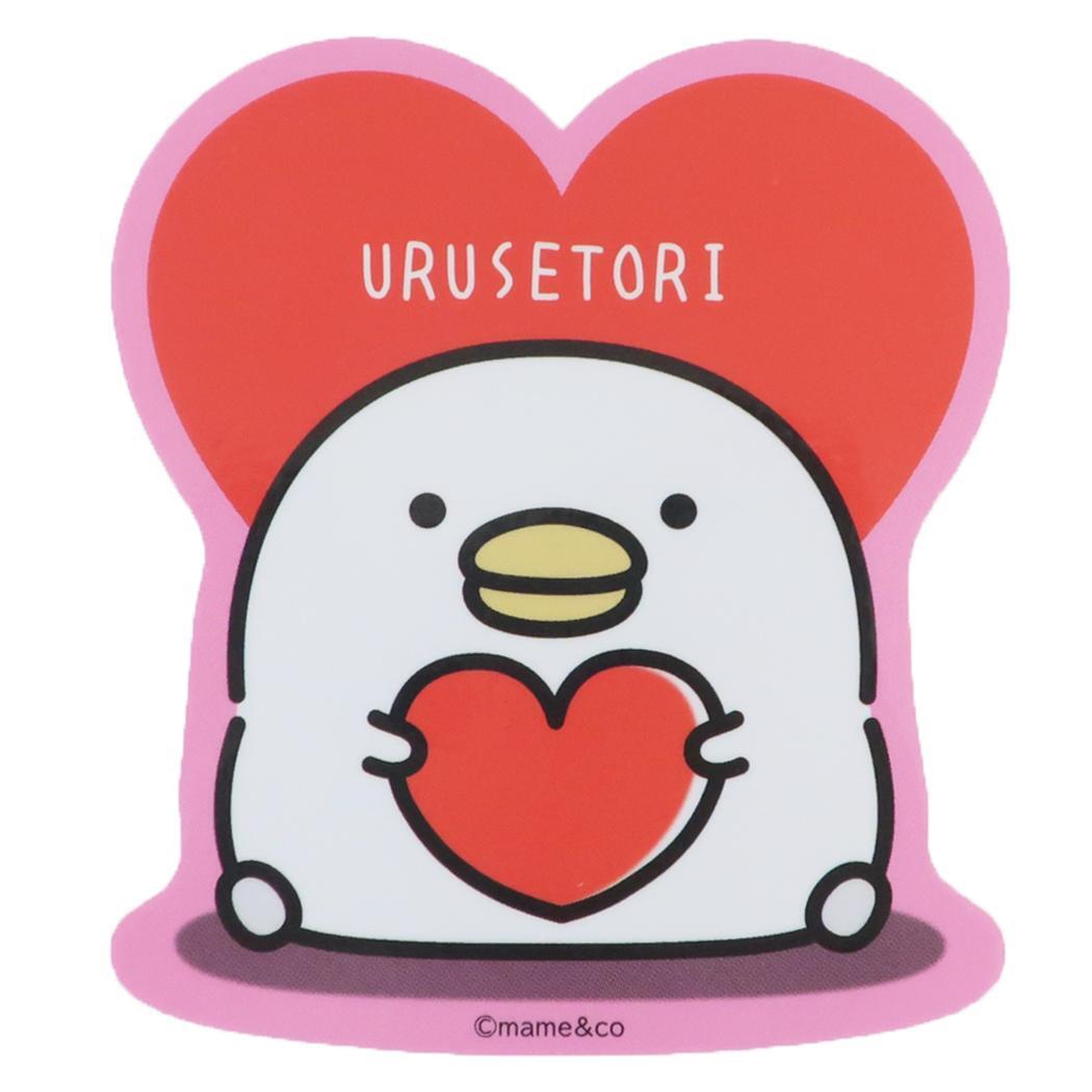 うるせぇトリ ダイカットシール キャラクターステッカー ハート スモールプラネット ダイカットビニールステッカー デコシール 耐水拍卖