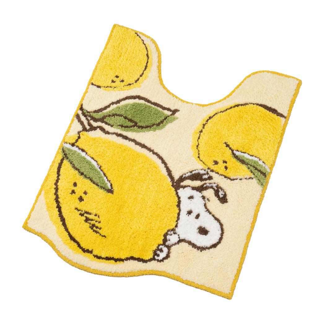 スヌーピー トイレ用品 ロング トイレマット フレッシュフルーツ イエロー ピーナッツ センコー 新生活雑貨 キャラクター グッズ拍卖