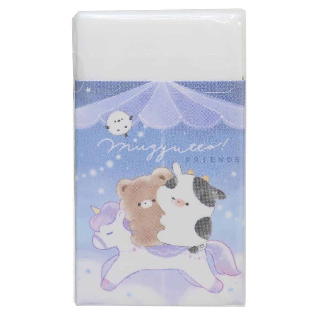 むぎゅっと 消しゴム ケシゴム メリーゴーランド クーリア 新学期準備文具 かわいい グッズ拍卖