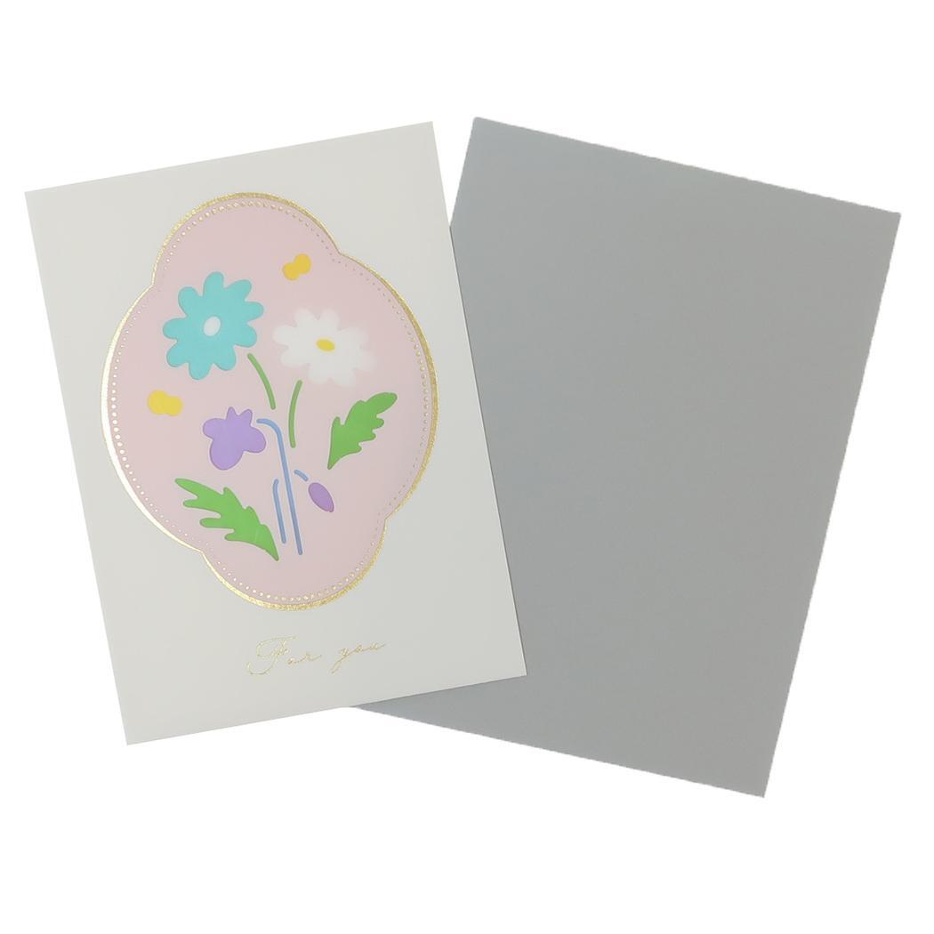 グリーティングカード フラワーウィンドウカード マーガレット APJ拍卖