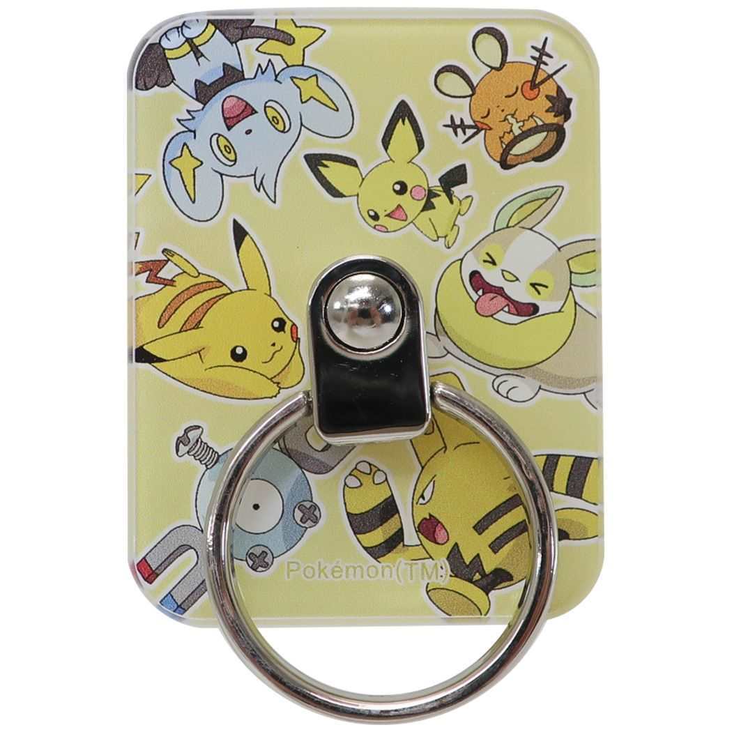 ポケットモンスター キャラクター スマホアクセ マルチリング でんきタイプ ポケモン拍卖