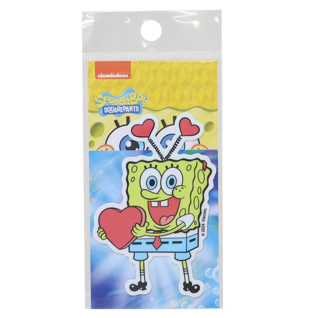 スポンジボブ キャラクター ビニールシール ダイカットミニステッカー ハート拍卖