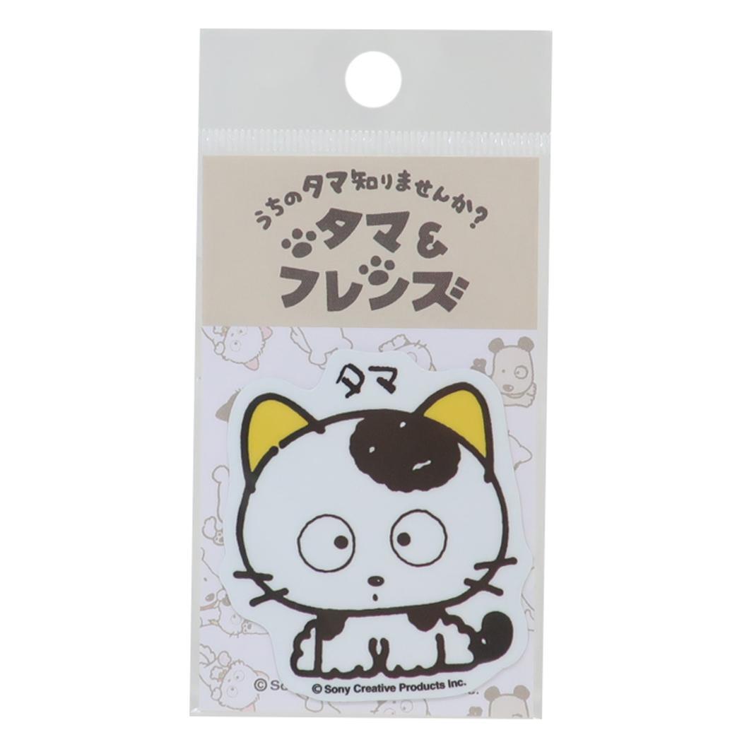 タマ&フレンズ キャラクター ビニールシール ダイカットミニステッカー タマ拍卖
