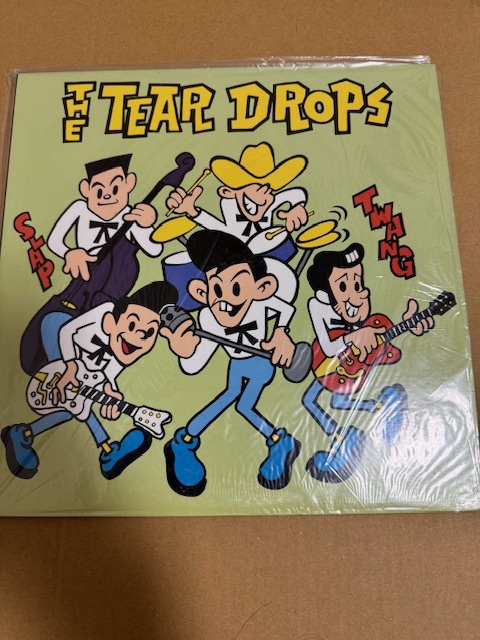 TEAR DROPS LP レコード/ ロンドンナイト 80s ロカビリー 50s めろん畑a go go rockabilly Psychobilly Meteors ブラックキャッツ 拍卖