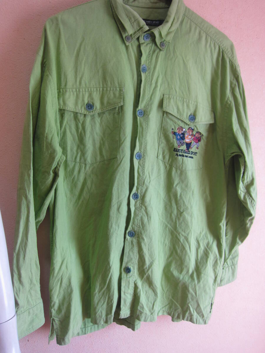 ハーディエイミス HARDY AMIES SPORT メンズ M シャツ 長袖 カットソー トップス タ2308拍卖