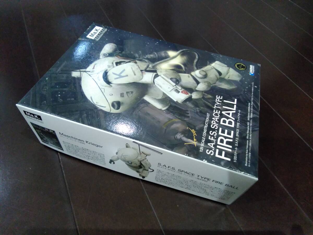 Wave 1/20 Maschinen Krieger S.A.F.S.SPACE TYPE Fireball Old Packaging拍卖