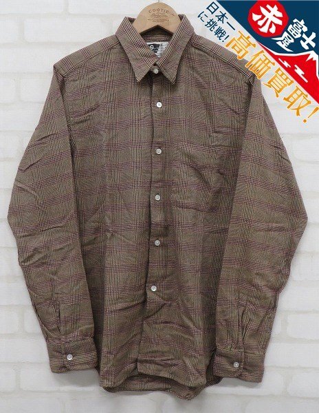 8T5953/Engineered Garments Tab Collar Shirts エンジニアードガーメンツ タブカラーチェックシャツ USA製拍卖