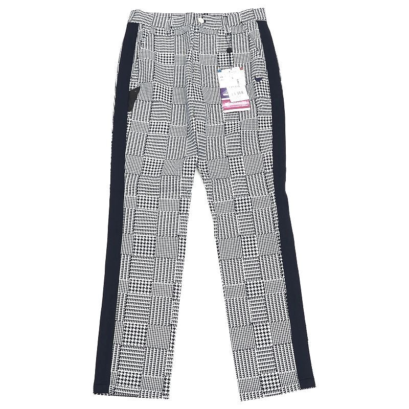 D05158P1 新品 CLUNK/ストレッチ パンツ 【サイズ:S】 ネイビー/ホワイト CL5QTD15 ゴルフウエア クランク拍卖