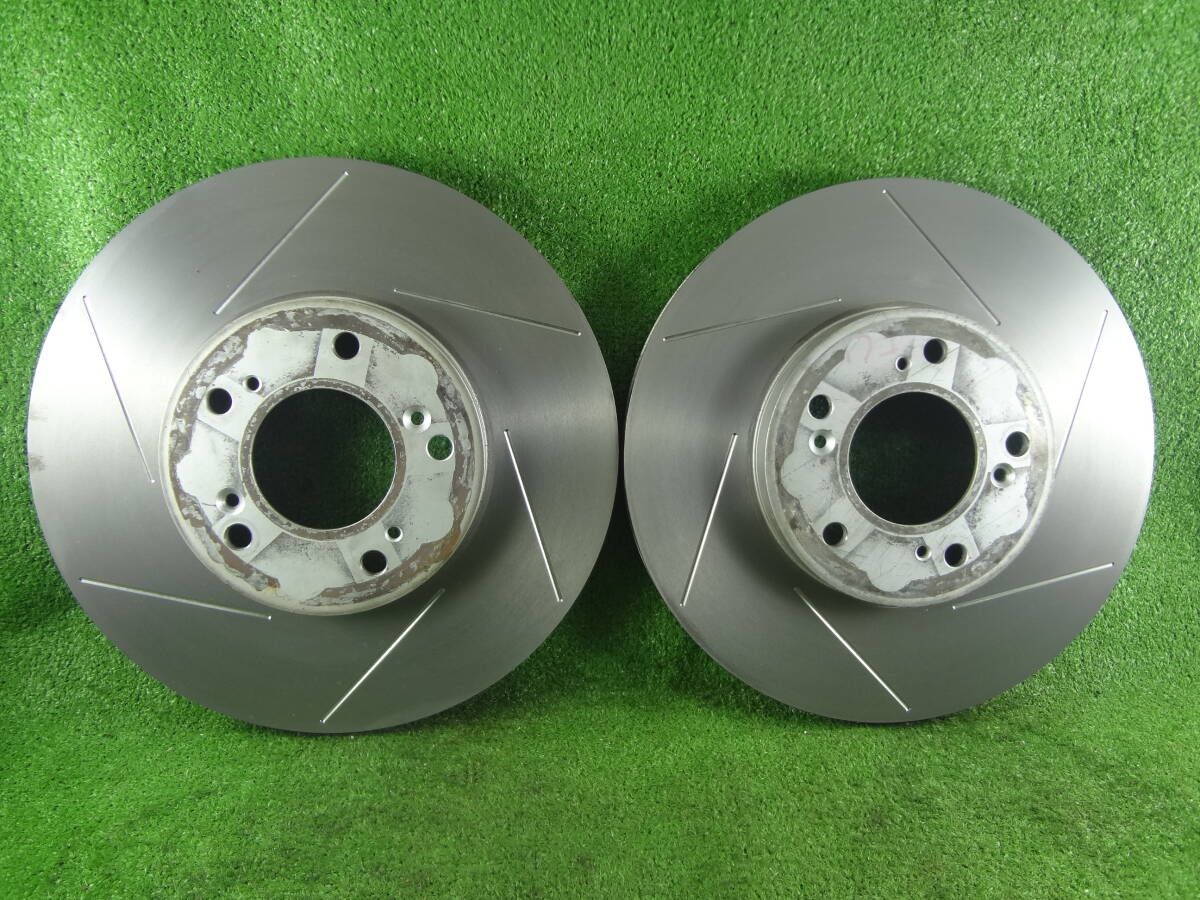 ホンダ シビック FL1 フロントブレーキ ローター 研磨 6本スリット入り 左右セット【中古】【再生品】②拍卖