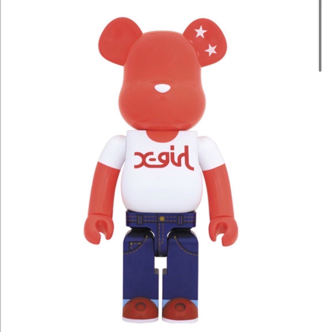 BE@RBRICK X-girl 1000% 20th anniversary エックスガール ベアブリック xgirl メディコムトイ拍卖