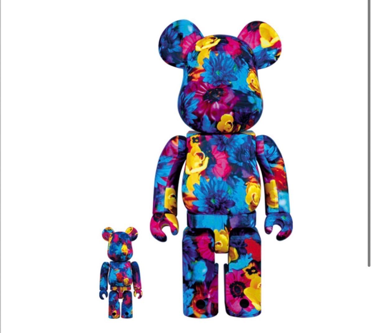 BE@RBRICK M / mika ninagawa Anemone 100% & 400% ベアブリック 蜷川美香 アネモネ メディコムトイ拍卖