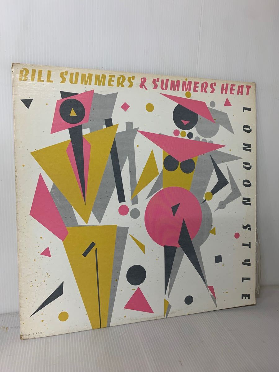 Bill Summers & Summers Heat London Style MCA Records MCA-5432 US 1983 Electronic Funk Soul disco拍卖