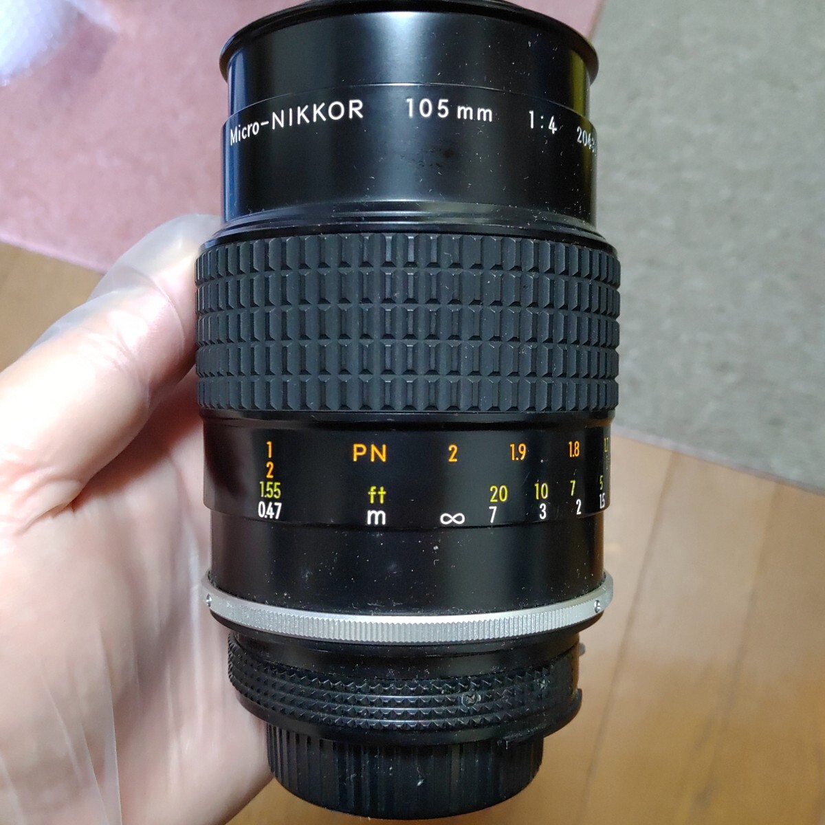 Nikon ニコン Micro NIKKOR レンズ 105mm 1:4 1020-E2-TA15拍卖