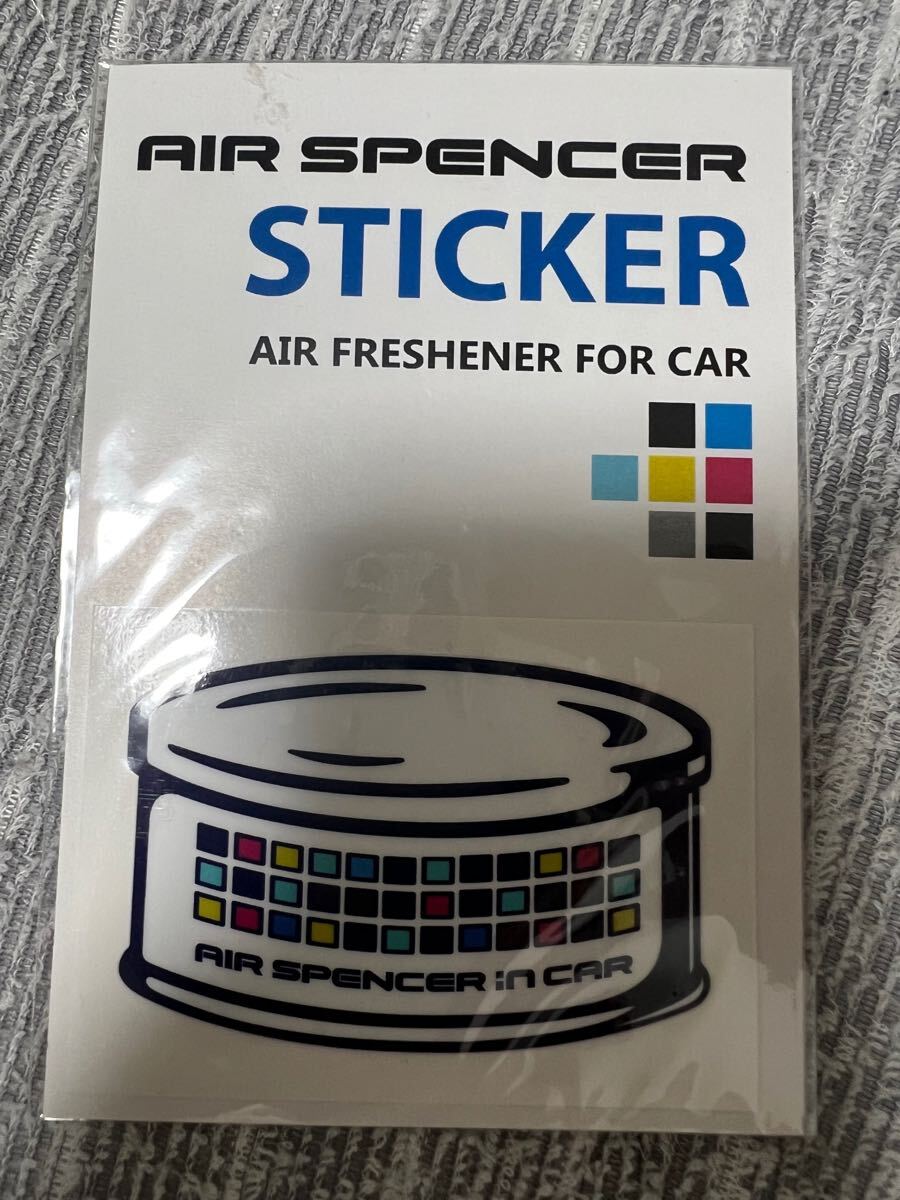 送料無料!エアースペンサー ステッカー 缶タイプ シール 缶芳香剤 AIR SPENCER 栄光社拍卖