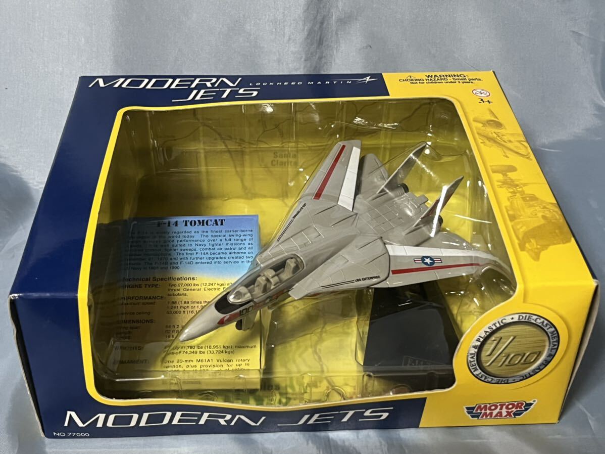 未開封 モーターマックス製  F-14 トムキャット   1/100拍卖