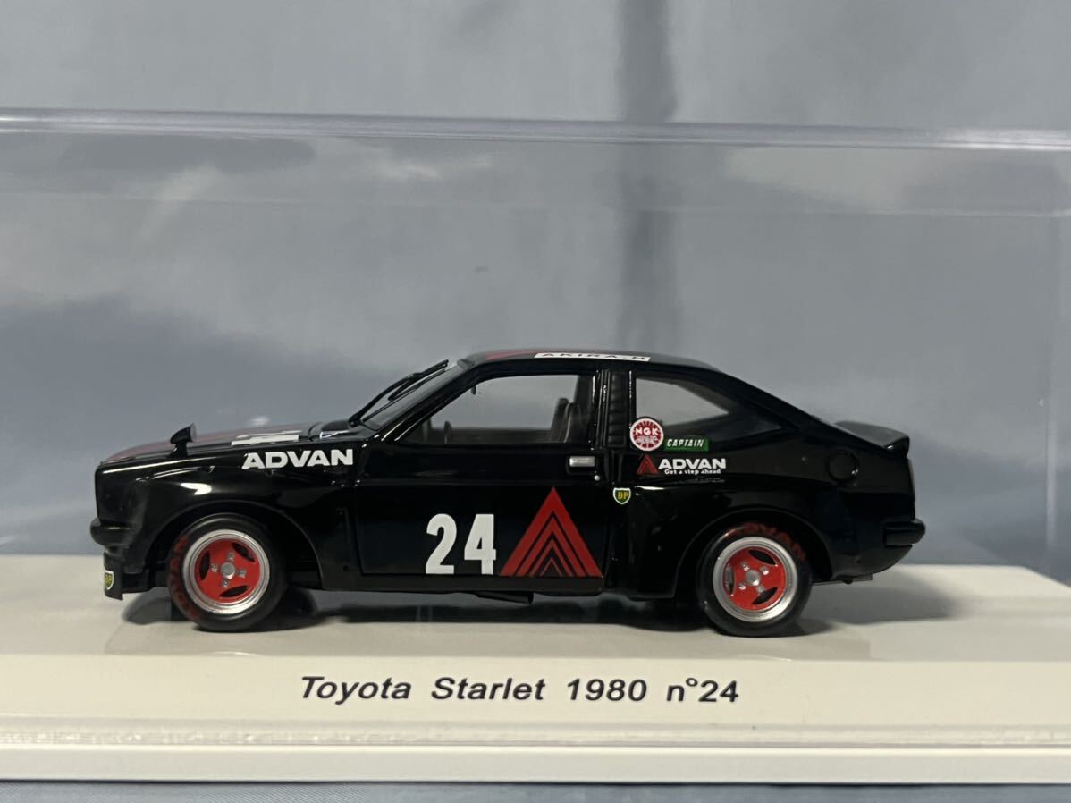 未開封 レーヴ コレクション製  トヨタ スターレット   1980年  萩原 光    1/43拍卖