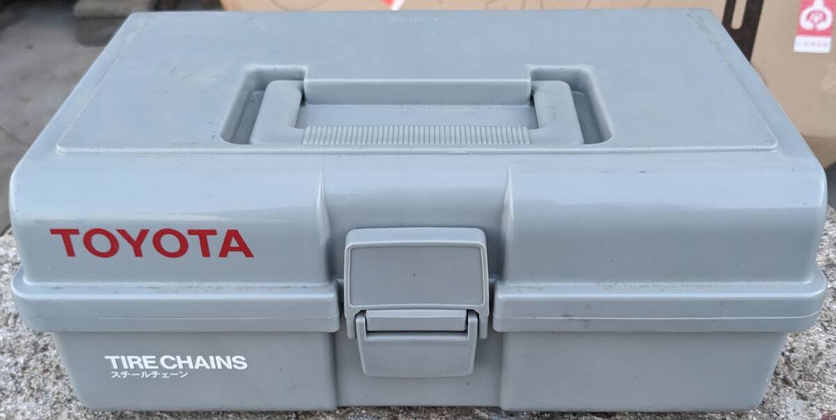 トヨタ タイヤ スチールチェーン 説明書付き 1ペア (2本) *08311-21030*拍卖
