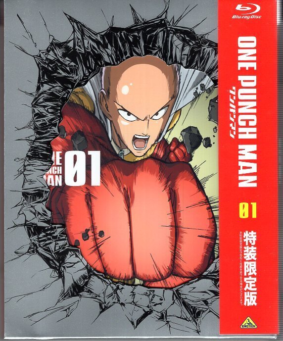 Blu-ray+CD) ワンパンマン 01 特装限定版拍卖
