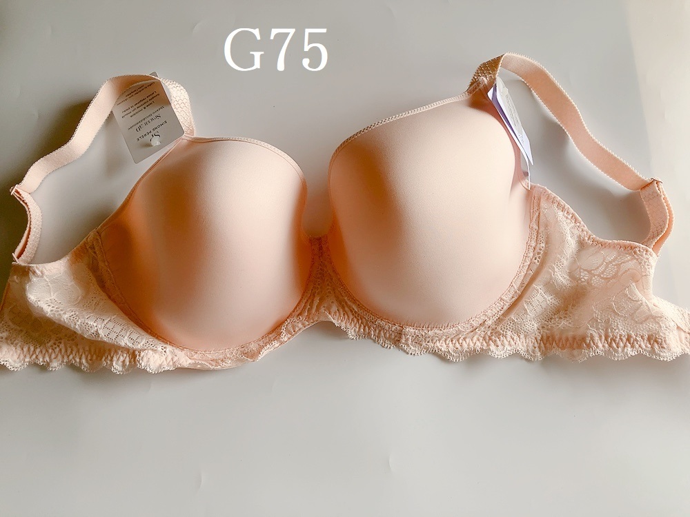 G75☆Simone Perele シモーヌ ペレール Caresse 高級海外ランジェリー ピンク拍卖