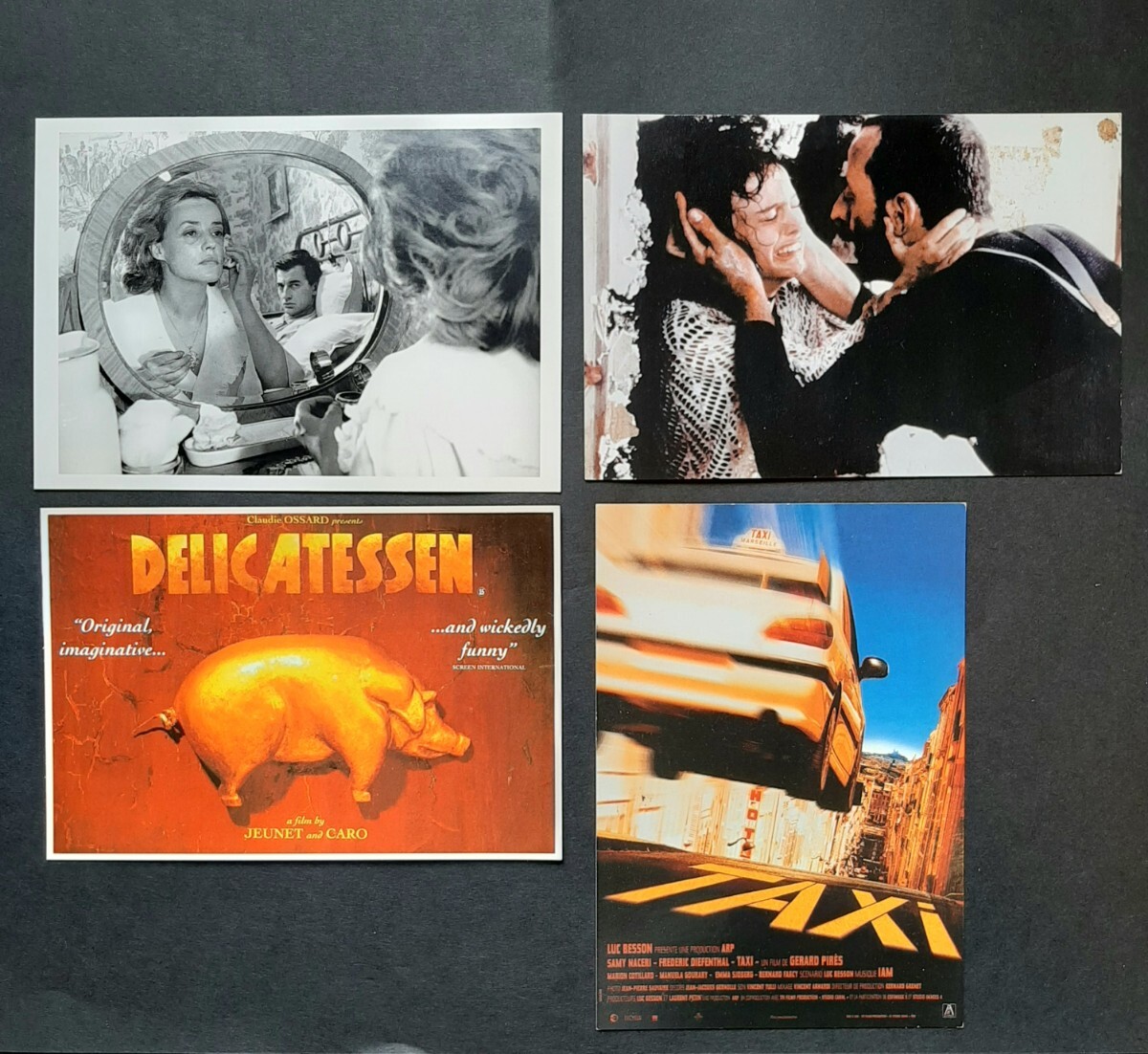 レオン&タクシーetcフランス映画ポストカード4枚セット拍卖