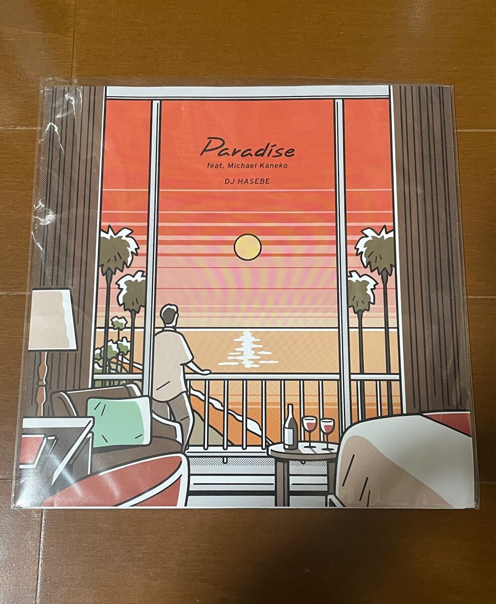 【EP】DJ HASEBE / Paradise feat. Michael Kaneko / Feeling Good feat. KENNY from SPiCYSOL 7inch EP レコード / 新品 未使用 /拍卖