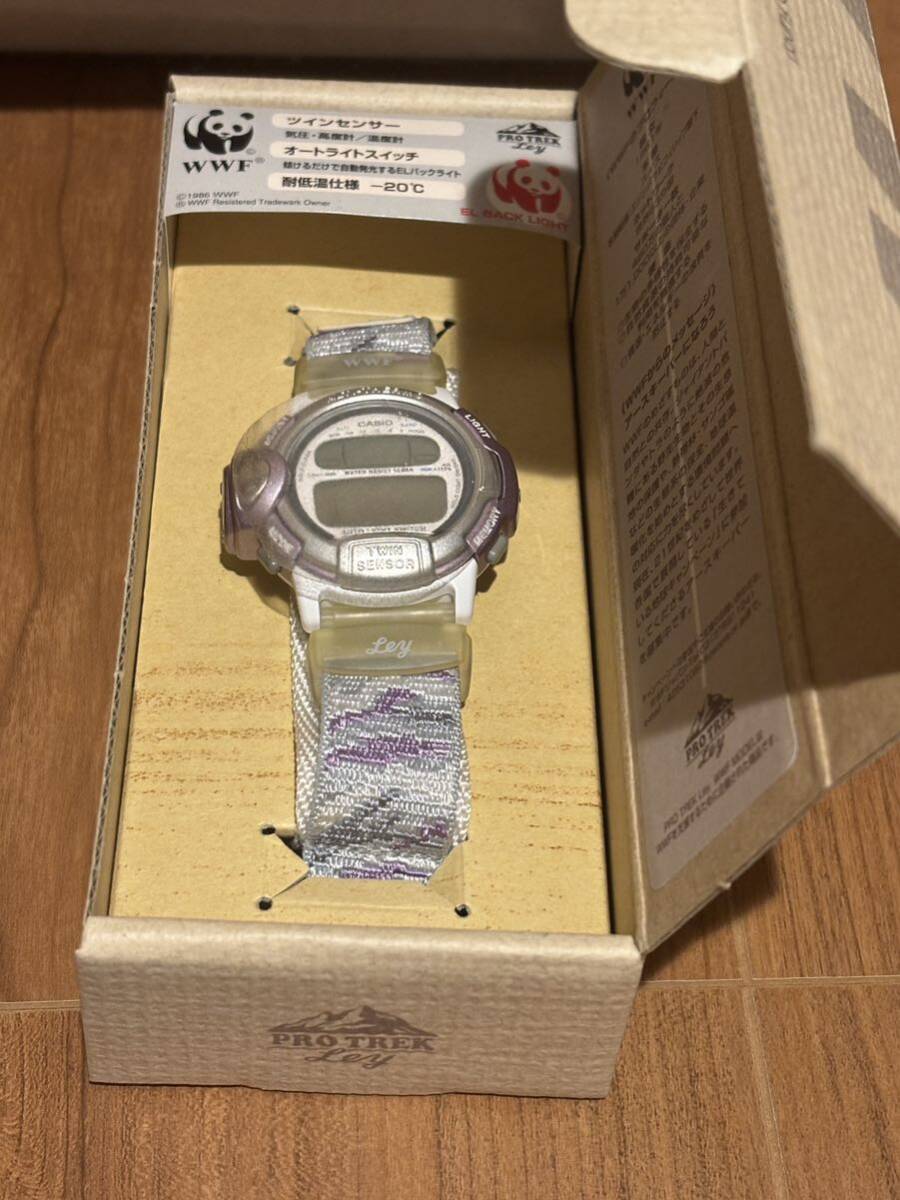 CASIO WWF PRO TREK ley プロトレック レイ 未使用 カシオ 拍卖