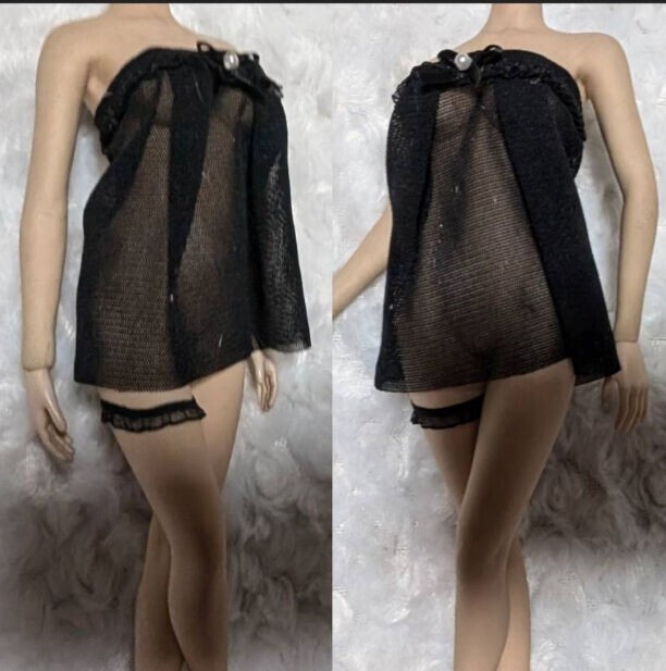 1/6ドール用 TBLeague ファイセンS07 クールガール シースルー'ベビードール拍卖