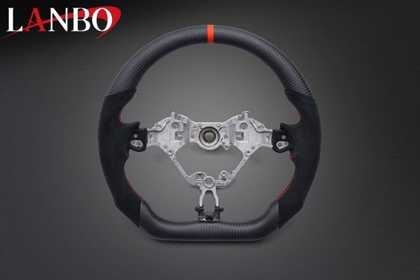 【M's】 トヨタ 40 プリウスα GR SPORT プレミアムスポーツ ステアリング マッドカーボン×アルカンターラ CB001D ランボ ハンドル拍卖