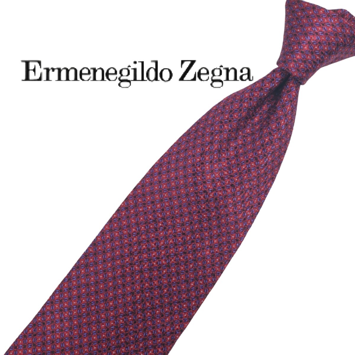 634/ 美品 Ermenegildo Zegna エルメネジルドゼニア 中古 ネクタイ ネコポス可拍卖