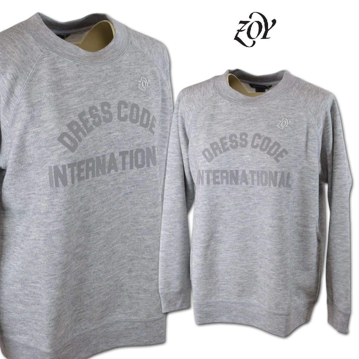 3割引★ZOYゾーイ★レディース トレーナー 40(L) 11号 グレー 071644017-03 ゴルフ おしゃれ 上質素材 プルオーバー @拍卖