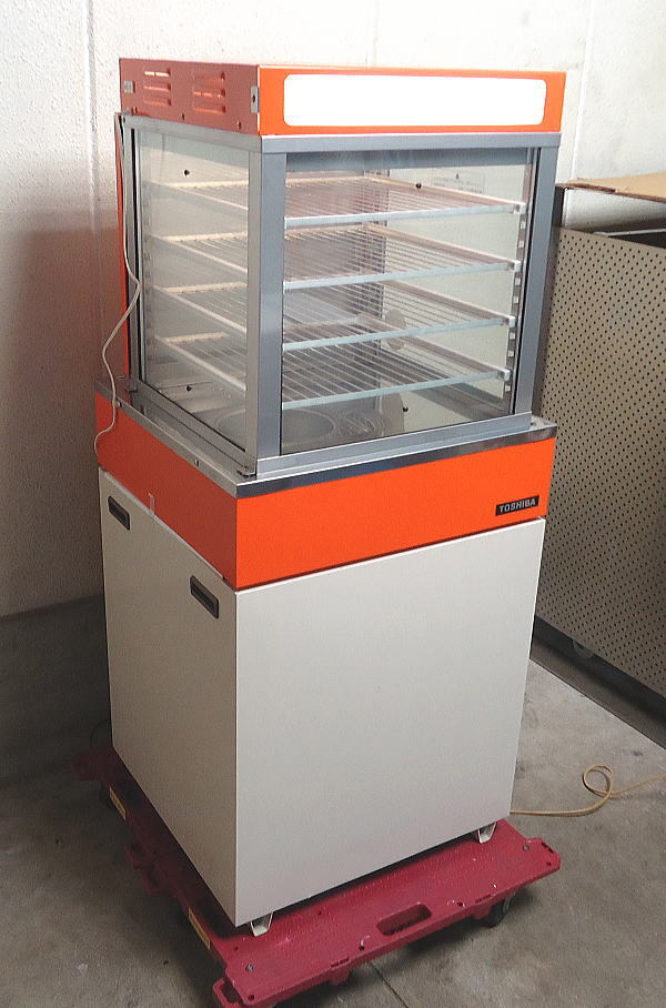 ★新古品 税込 業務用 東芝TOSHIBA 置き型 電気100V スチーマー 蒸し器 蒸し機 SS-71G型 作動良好 現状品 レトロ 未使用 厨房機器 店舗用品拍卖