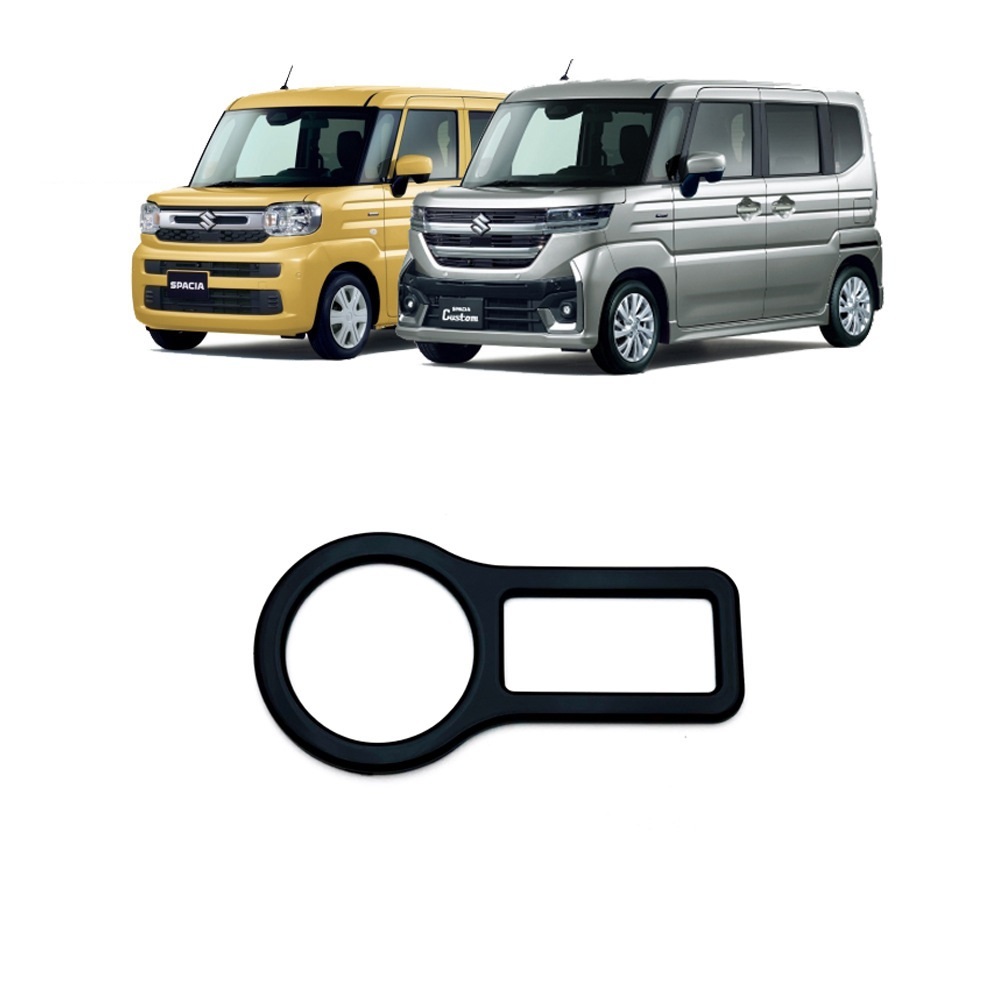 高グレード化♪ ピアノブラック エンジンスイッチ パネル カバー マツダ フレアワゴンカスタム MM54S MM94S XS XT拍卖