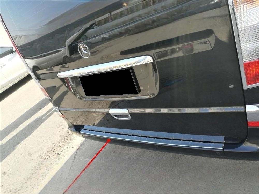 圧倒的存在感♪ ベンツ ロードシルガード リアステップ ボード リアバンパーガード W639 3.2 ビアノ V350 トレンド アンビエンテ Vクラス拍卖