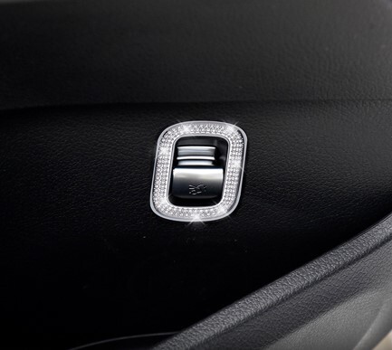 ラグジュアリー感UP♪ ベンツ スワロフスキー トランクスイッチ パネル カバー S206 C180 C200 C220d C43 C63 Cクラス ワゴン拍卖