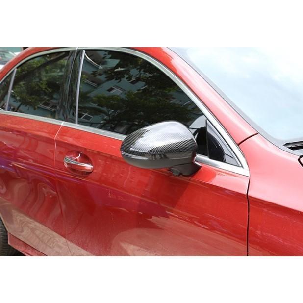 スポーティ全開♪ メルセデス ベンツ カーボン ルック ドアミラー カバー R232 SL43 SL63 4マチック+ SLクラス AMG拍卖