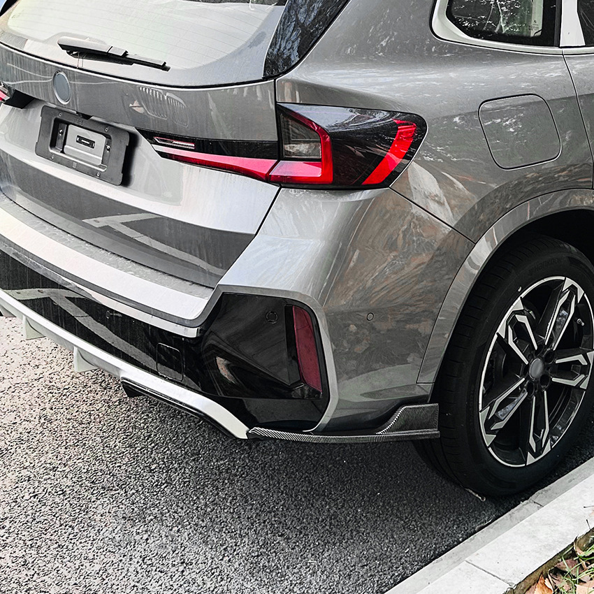 スポーティ全開♪ BMW カーボン ルック リアバンパー サイド カナード U11 X1 xDrive20i xDrive20d Xライン Mスポーツ X1シリーズ拍卖