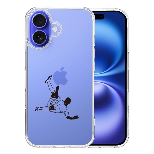 iPhone16 ケース クリア オーバーヘッド スマホケース 側面ソフト 背面ハード ハイブリッド拍卖