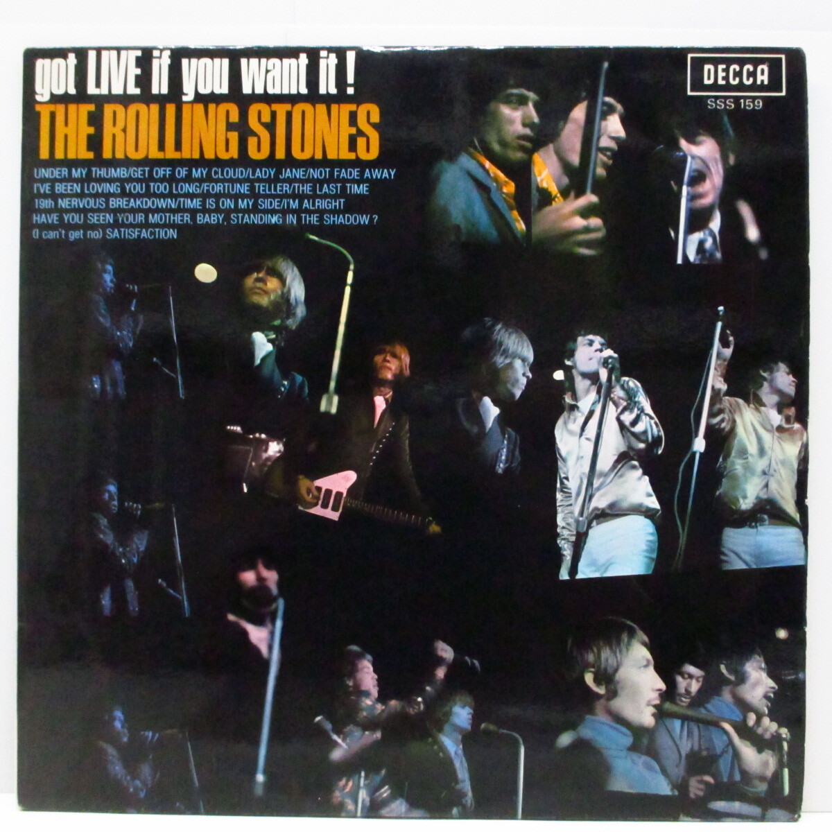 ROLLING STONES(ローリング・ストーンズ)-Got Live If You Want It ! (Franc拍卖
