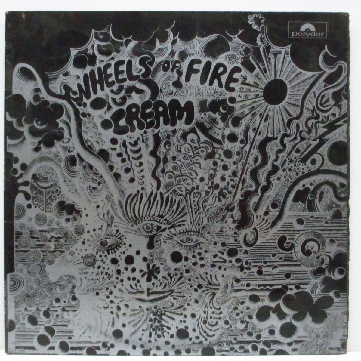 CREAM(クリーム)-Wheels Of Fire-Live At The Fillmore (UK オリジナル「ステ拍卖