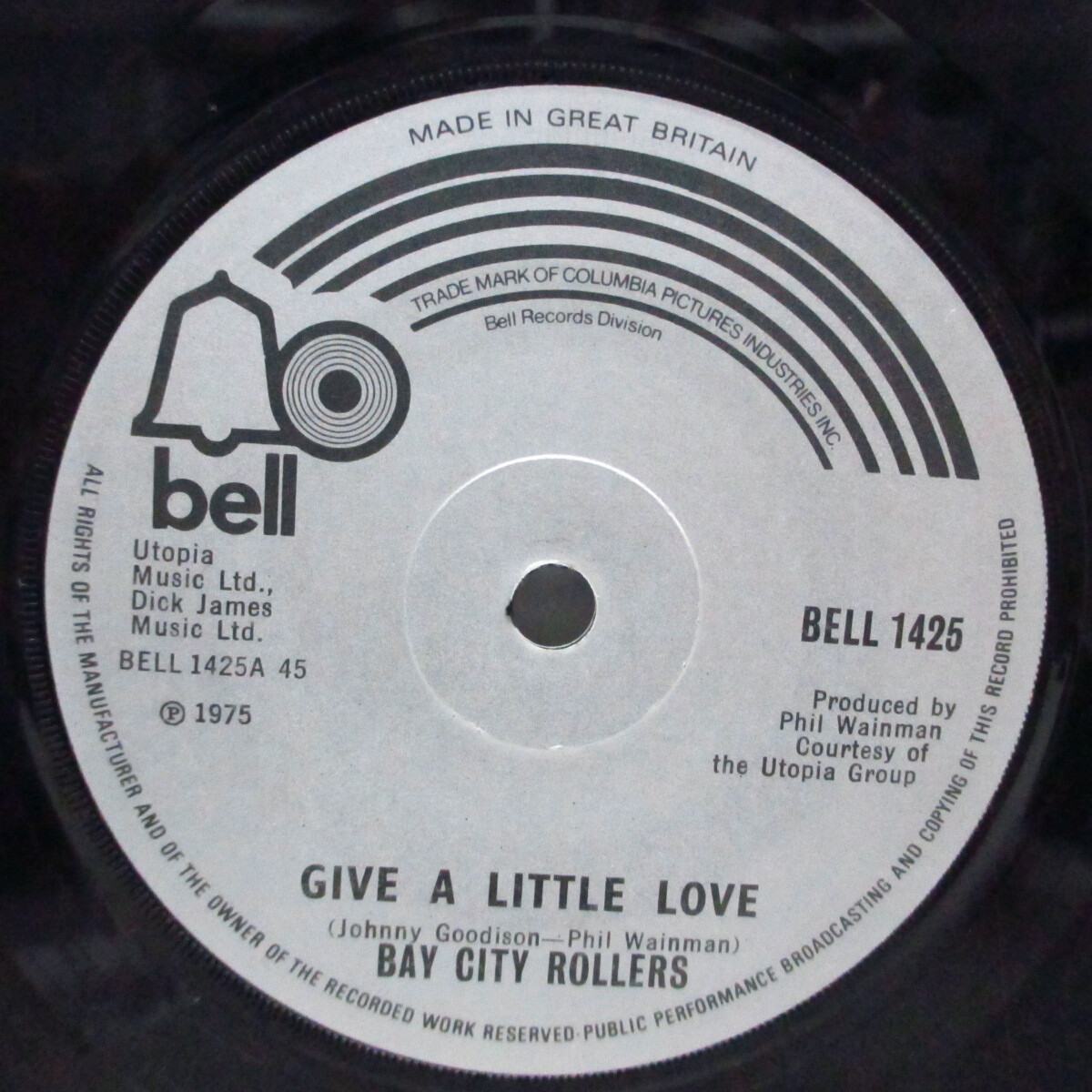 BAY CITY ROLLERS(ベイ・シティ・ローラーズ)-Give A Little Love (UK オリジナル「拍卖