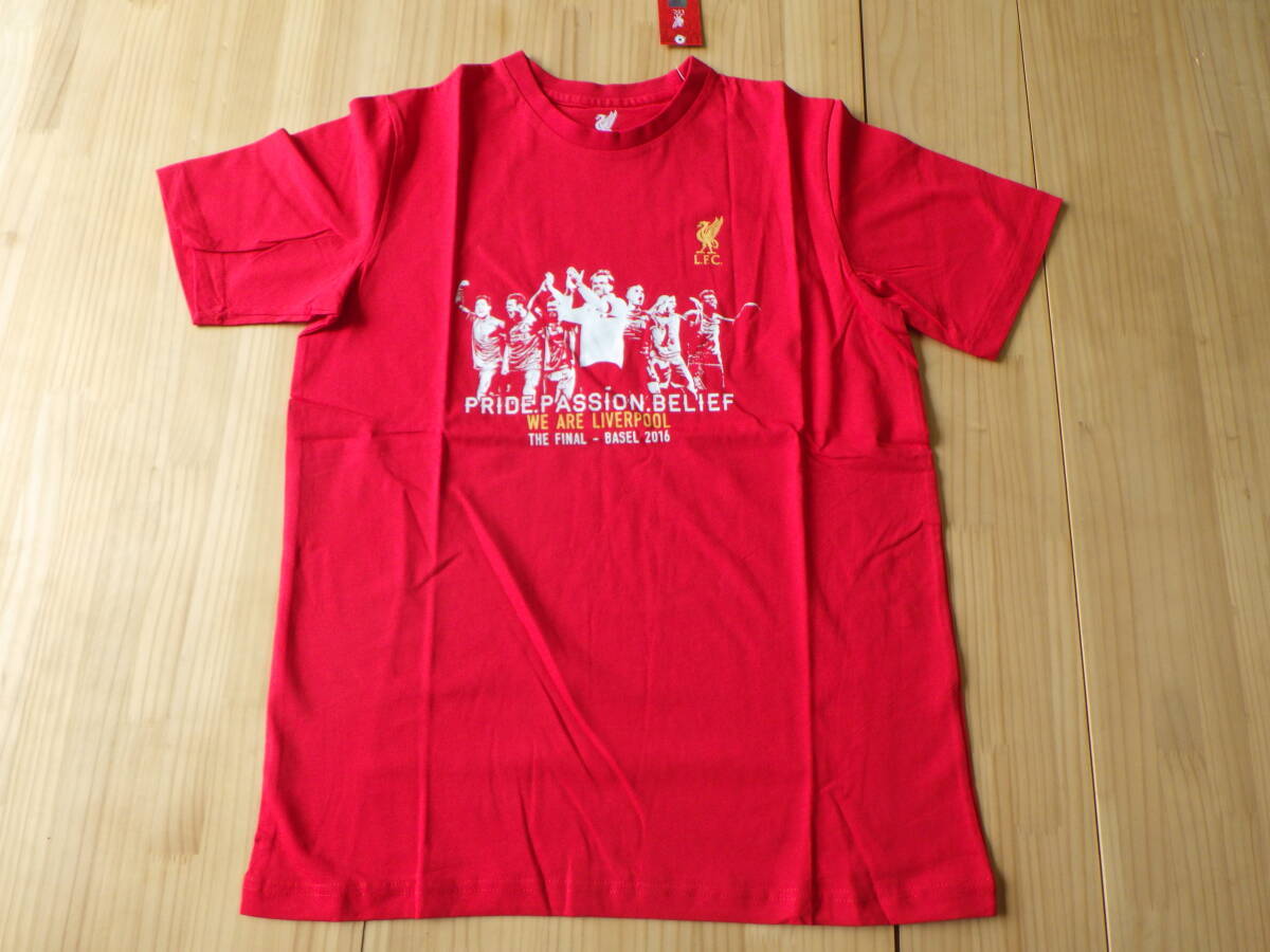 リバプールFC Tシャツ Mサイズ レッド拍卖