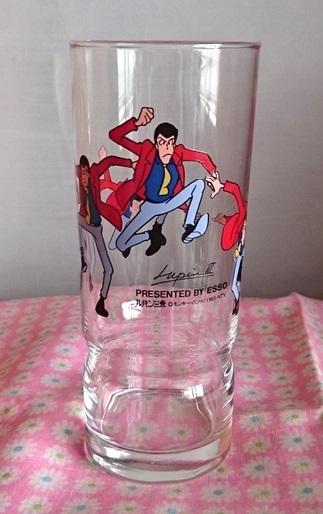 ルパン三世グラス☆ESSO☆ノベルティ☆拍卖