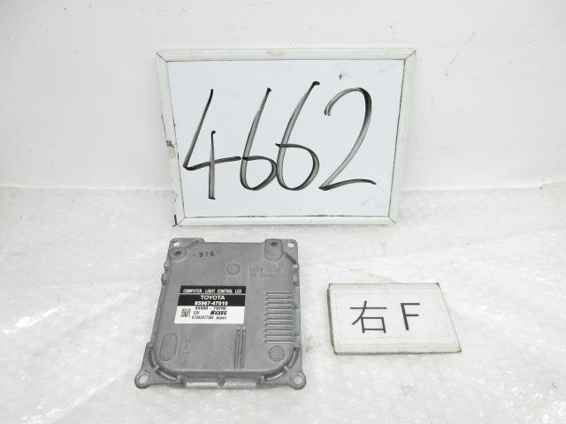 21年 レクサス HS250h DAA-ANF10 右バラスト ライトコントロールユニット 85967-47010 196349 4662拍卖