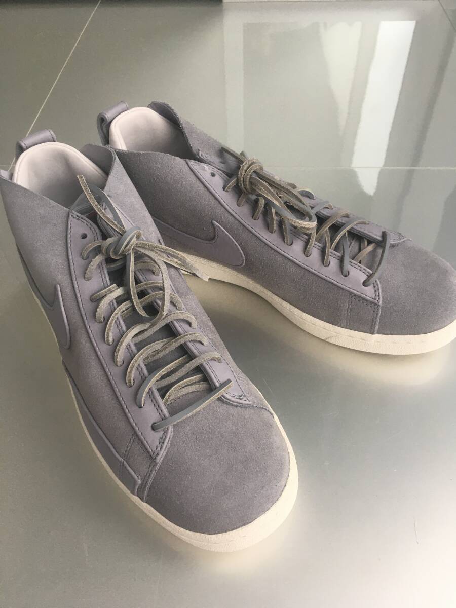 新品 NIKE ブレザー BLAZER CHUKKA CS TC スウェード グレー 27cm スニーカー ・拍卖
