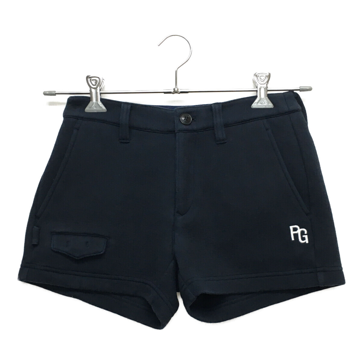 coco 中古【値下げ】 パーリーゲイツ PEARLY GATES レディース ショートパンツ 0(S) 紺 ネイビー レターパックプラス発送可 95287拍卖