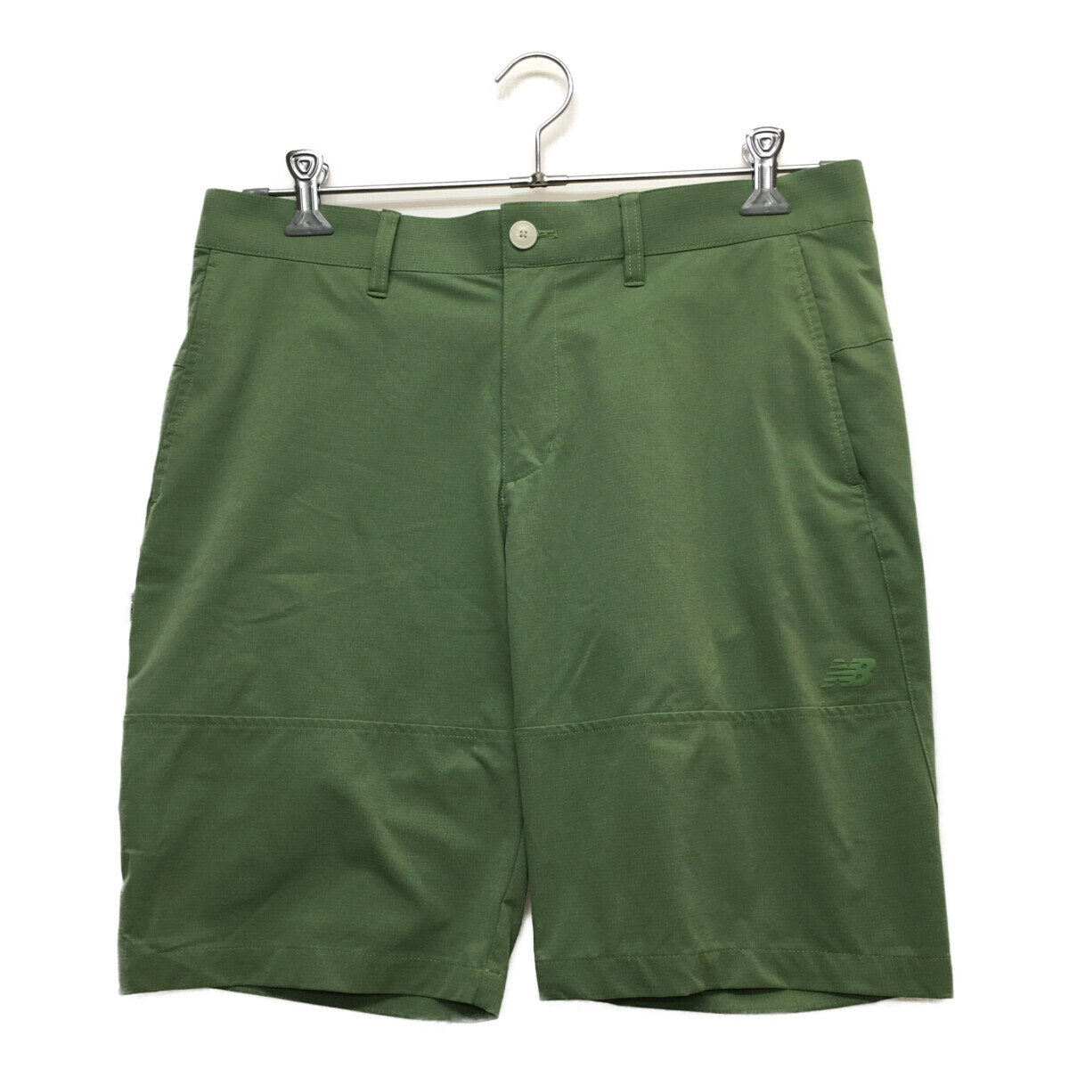 coco 中古【値下げ】 ニューバランスゴルフ New Balance golf メンズ ハーフパンツ 5(L) 緑 グリーン レターパックプラス発送可 95611拍卖