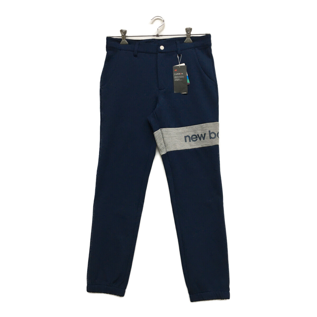 coco 未使用品【値下げ】 ニューバランスゴルフNew Balance golf パンツ3(S) 紺ジョガーパンツメンズ レターパックプラス発送可 97164拍卖